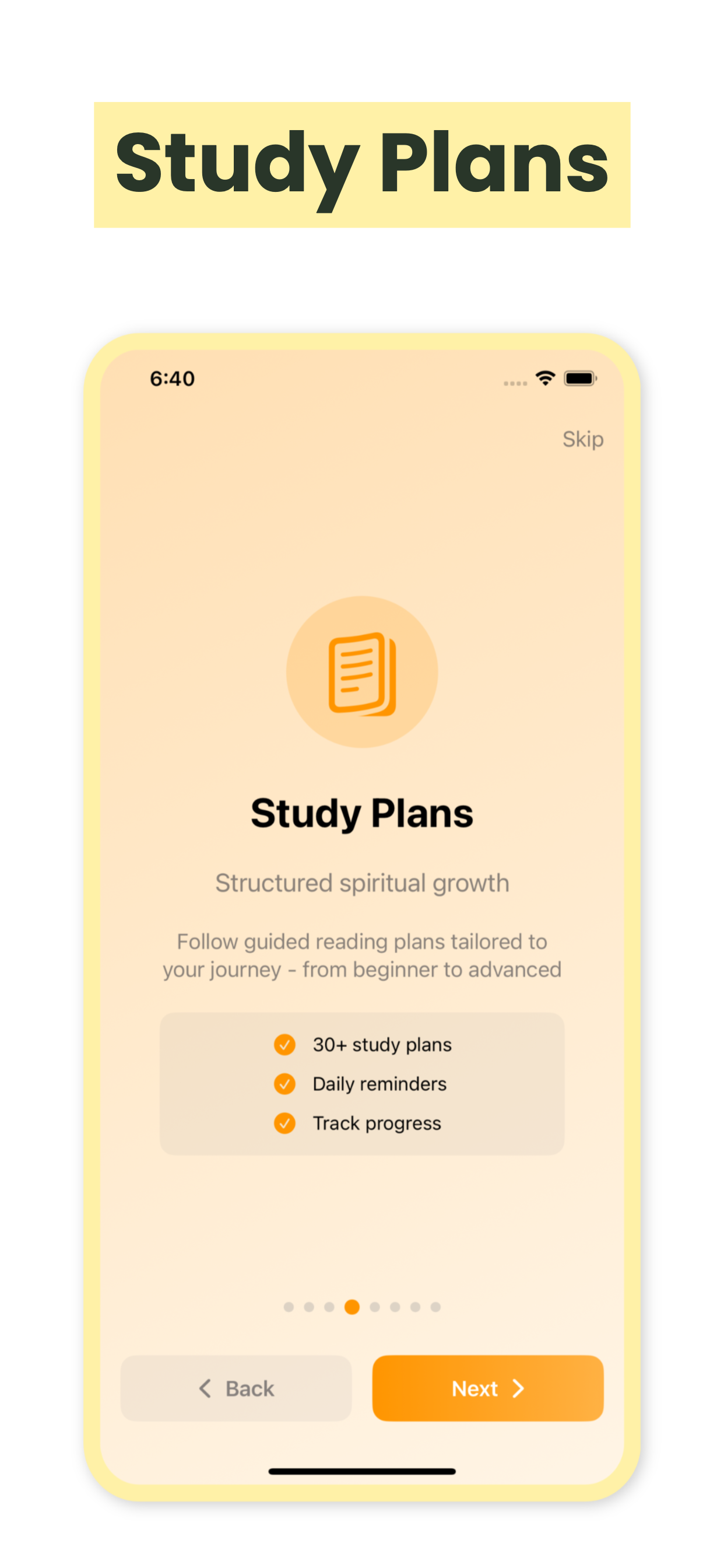 Redesigned Study Plans